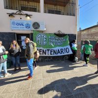Trabajadores del Registro Civil nucleados en ATE realizan un paro por falta de personal