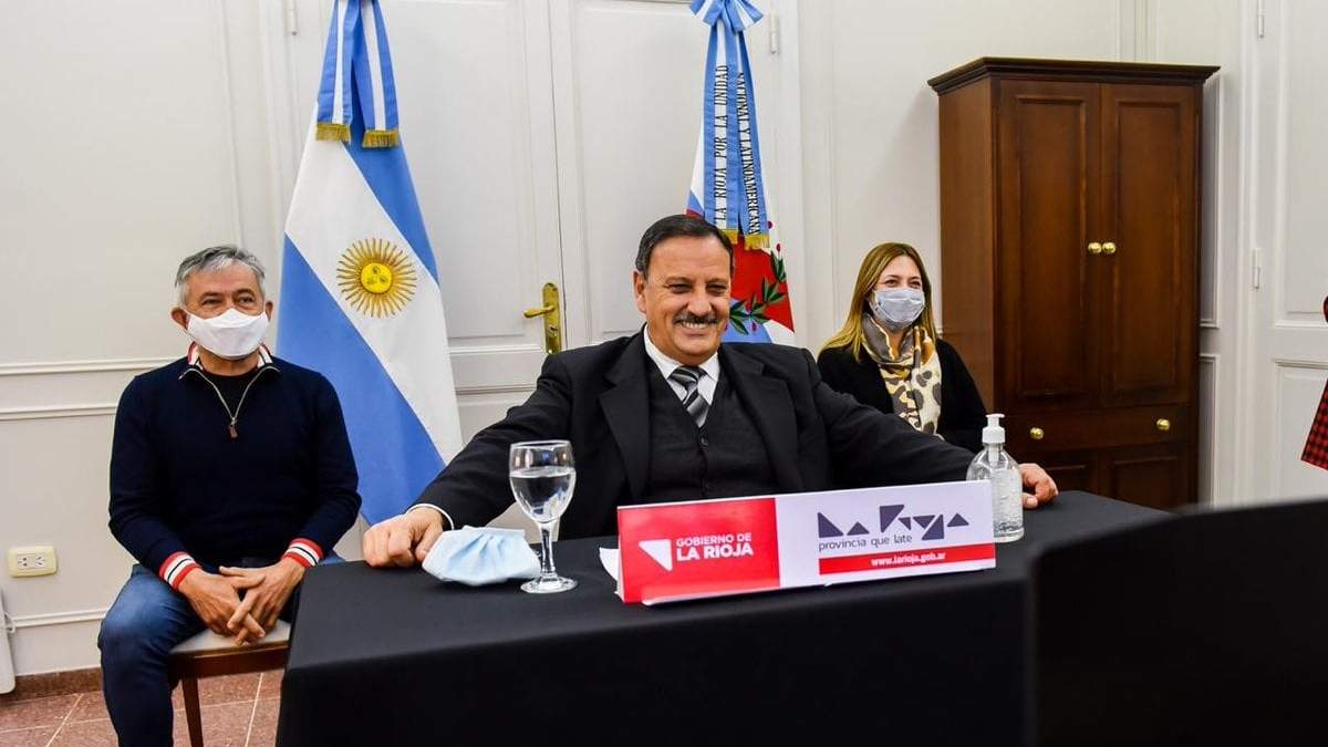 Ricardo Quintela buscará la reelección en La Rioja. Fuente: (Nueva Rioja)