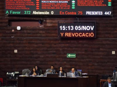 Diputados aprueban revocación de mandato y consulta popular; turnan dictamen a congresos locales