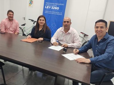 Entregan bicicletas recuperadas a organizaciones civiles de Neuquén