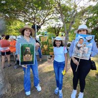 Marchan en Tabasco contra la creación del Museo Nacional Olmeca