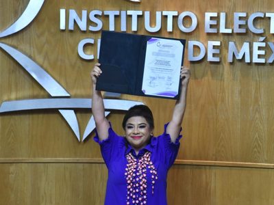 Brugada recibe constancia de mayoría y desde octubre será jefa de Gobierno de la CDMX (Video)
