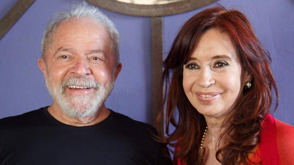 Cristina Fernández y Lula Da Silva en Mercedes
