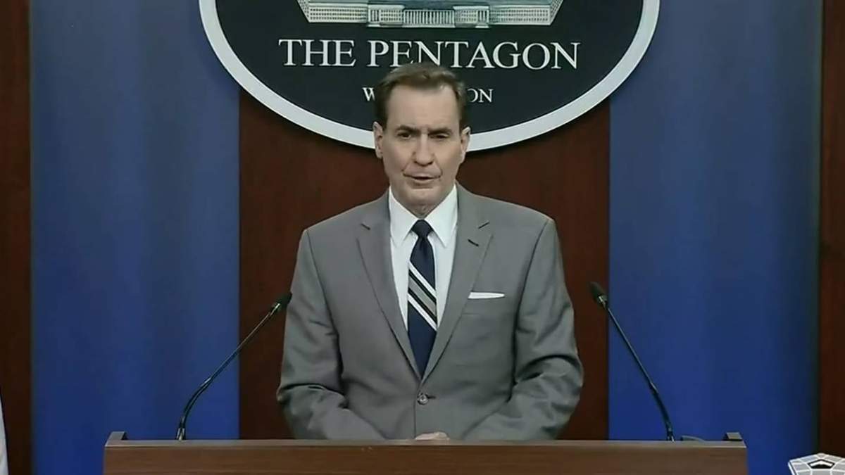 El secretario de prensa del Pentágono, John Kirby.