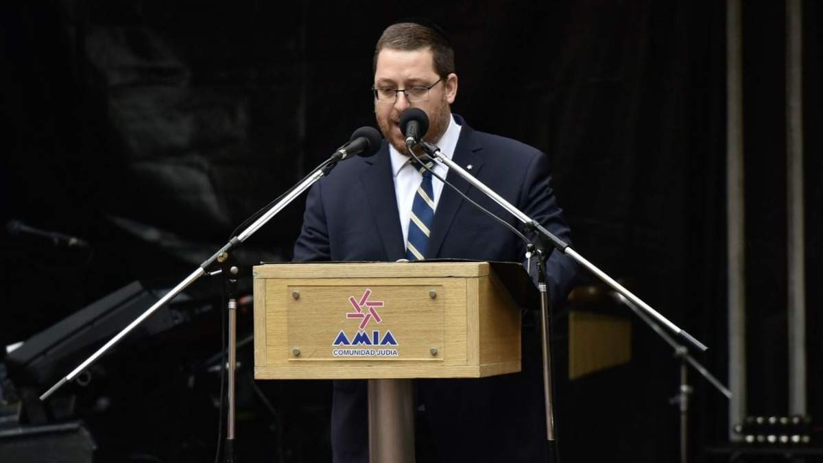 Ariel Eichbaum, presidente de AMIA. Fuente: (Twitter)