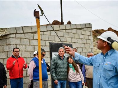 El servicio de gas domiciliario llegó a Cayanta y ahora las obras seguirán hasta Las Ovejas