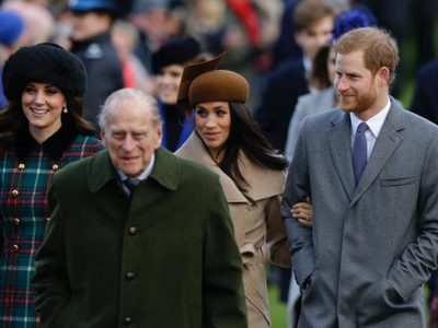 El príncipe Harry voló sin Meghan Markle a Reino Unido para el funeral del príncipe Felipe