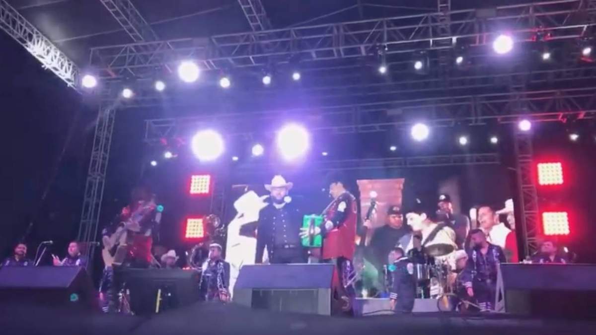 Concierto celebrado en Zinacantán, Chiapas, el 20 de enero