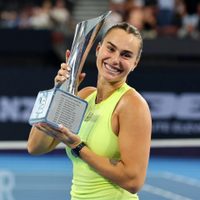 Kostyuk da un discurso sobre la guerra en Ucrania tras perder la final en Brisbane ante Sabalenka