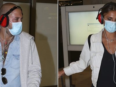 Ivana Icardi y José Antonio Avilés fueron los primeros “Supervivientes” en aterrizar en España