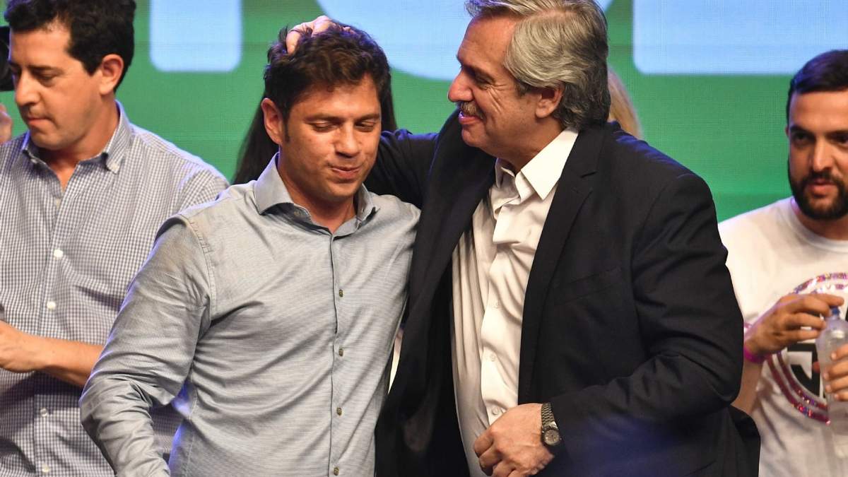 Kicillof y Fernández. Fuente: (Twitter)