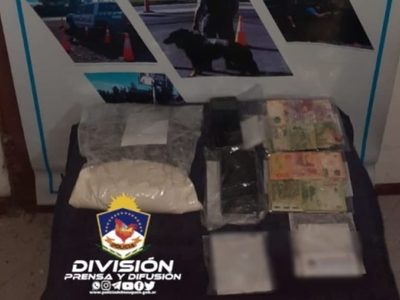 Operativo antinarcóticos: importante decomiso de sustancias ilegales