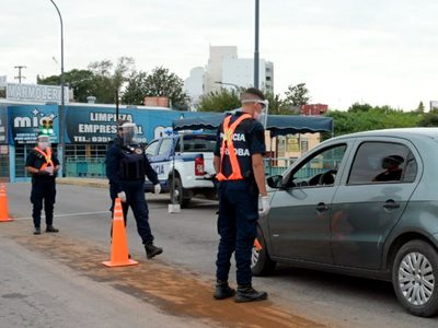 Ola de multas en la cuarentena de Córdoba: ya se labraron más de 350 sanciones