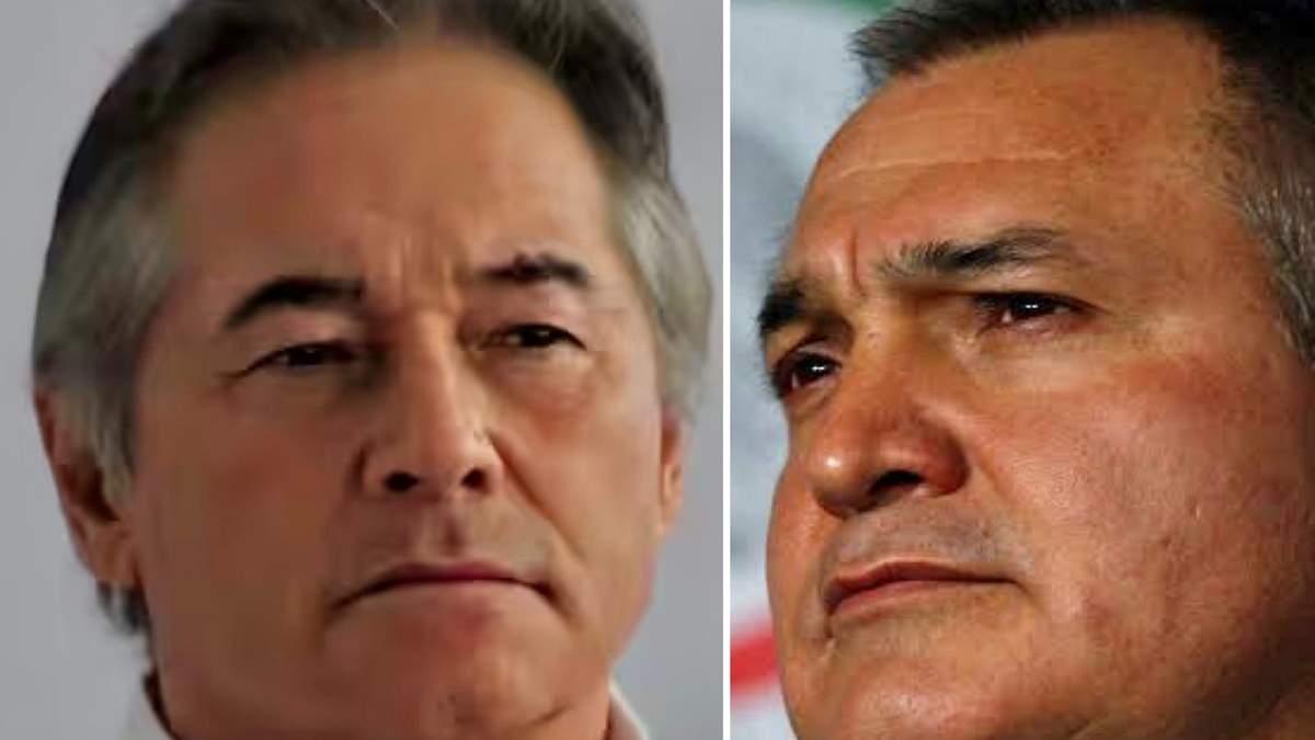Hernán Bermúdez y Genaro García Luna