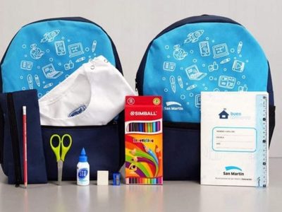 Conygriega donó 200 kits escolares a niños de zonas rurales de San Martín de los Andes