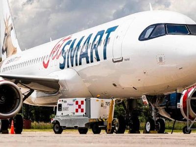 La aerolínea JetSmart sumará vuelos desde Montevideo a Neuquén y a Bariloche