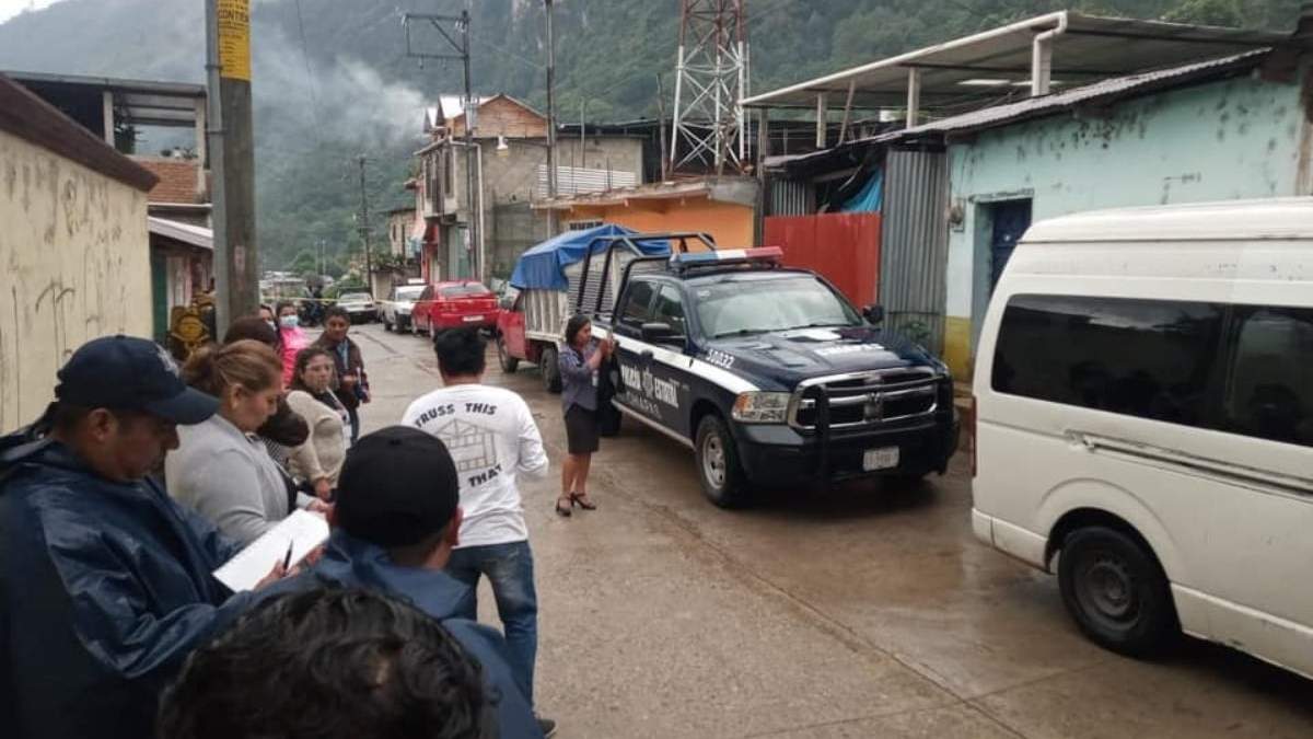 El atraco fue en el municipio Siltepec