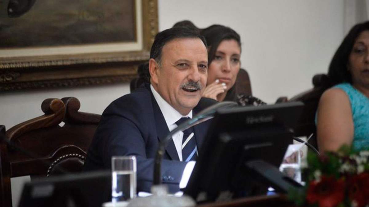 Ricardo Quintela, gobernador de La Rioja. Fuente: (Twitter)