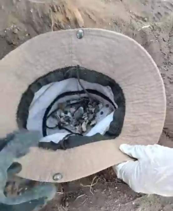 Madres buscadoras localizaron “algunos fragmentos de cráneo y unas costillas" durante una búsqueda en campo
