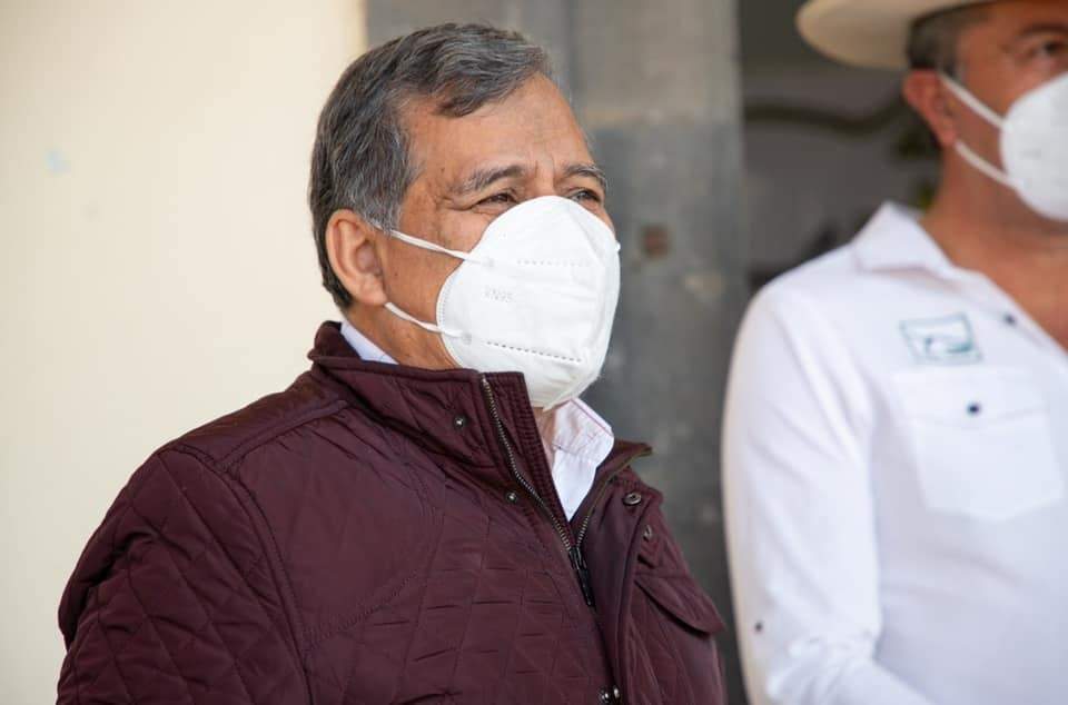 El alcalde de Zacatlán, Luis Márquez Lecona