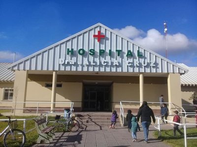 Comenzó el paro de los trabajadores del hospital “Dra. Alicia Cruz” de San Patricio del Chañar