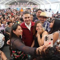 “La gente necesita un servidor público confiable”: Harfuch ante simpatizantes de Tláhuac