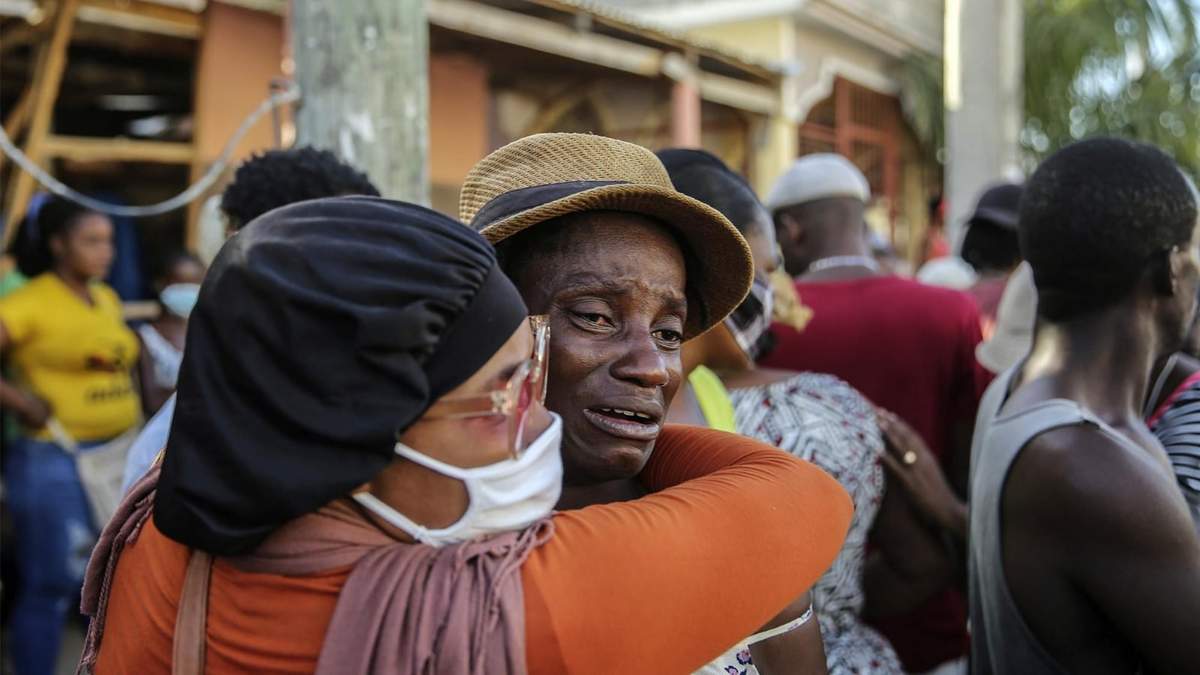 La crisis humanitaria en Haití. Fuente: (Twitter)