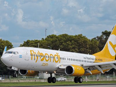 Flybondi inicia vuelos internacionales desde Aeroparque