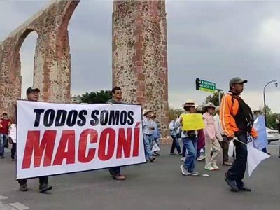 Habitantes de Maconí caminan 180 kilómetros para que los escuche el gobernador de Querétaro