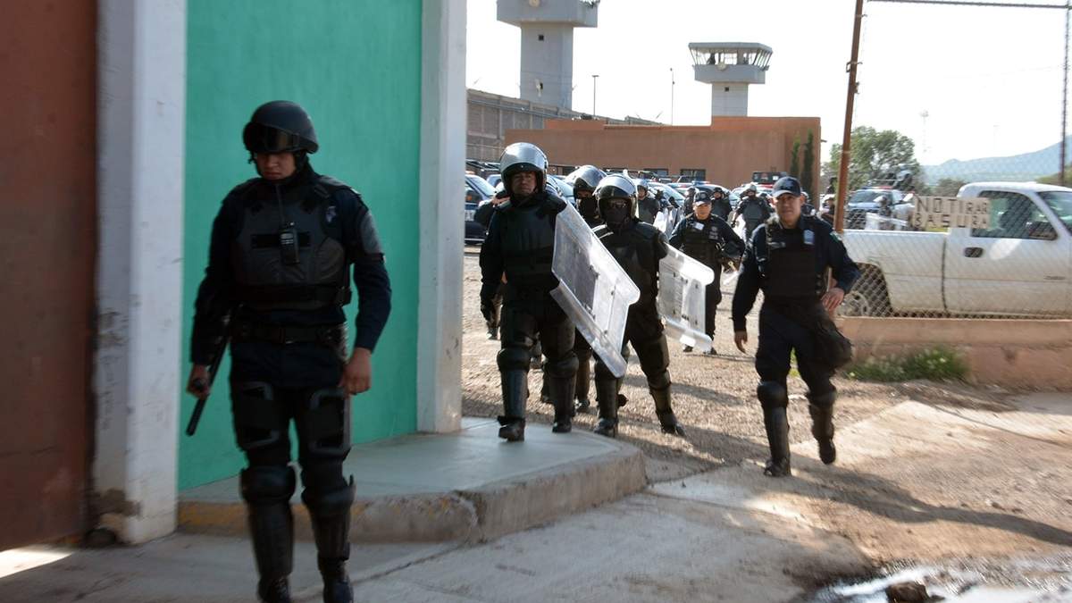 Operativo en penal de Cieneguillas