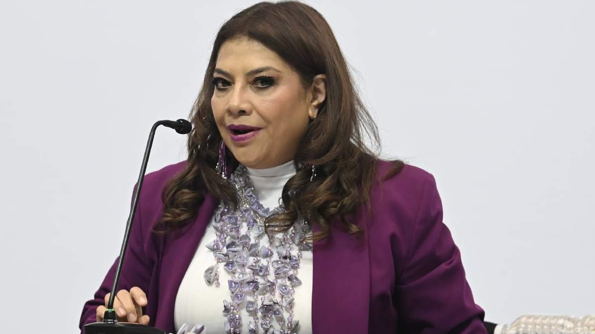 Conferencia de Clara Brugada, jefa de gobierno capitalino