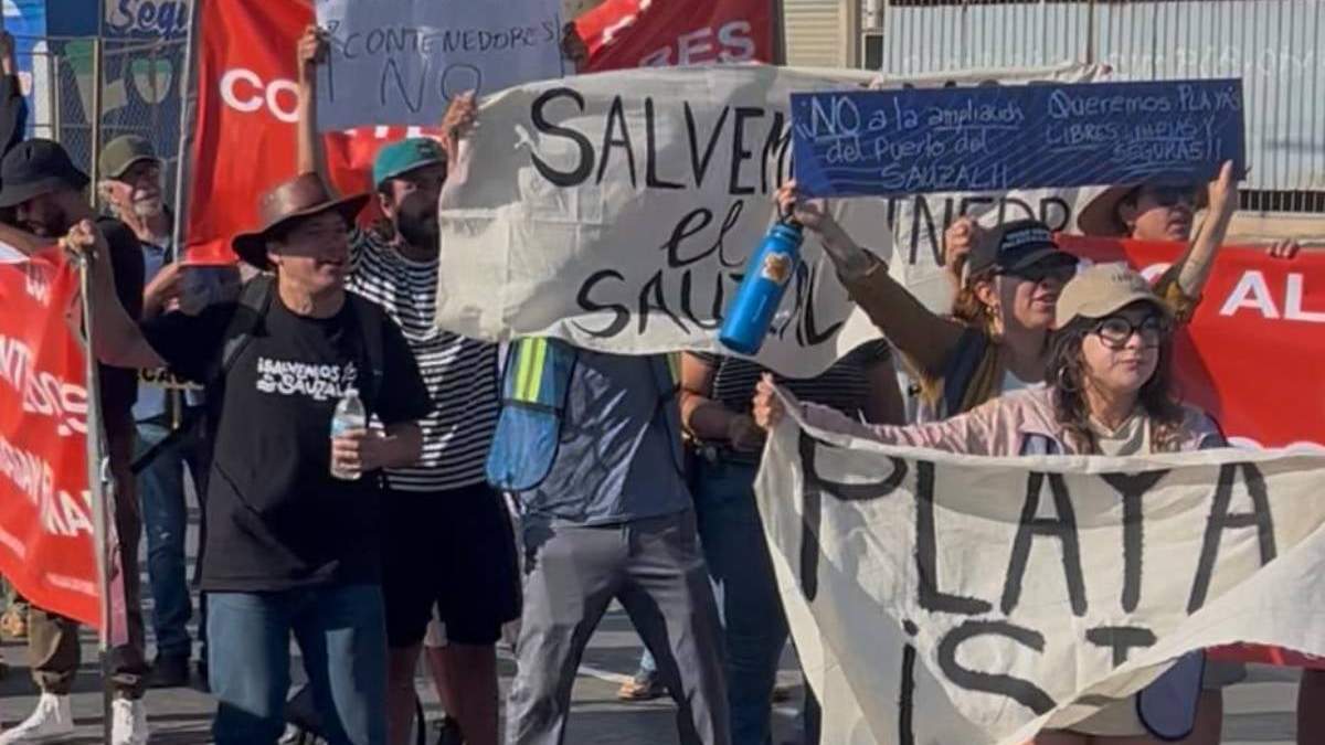 Manifestación en Baja California