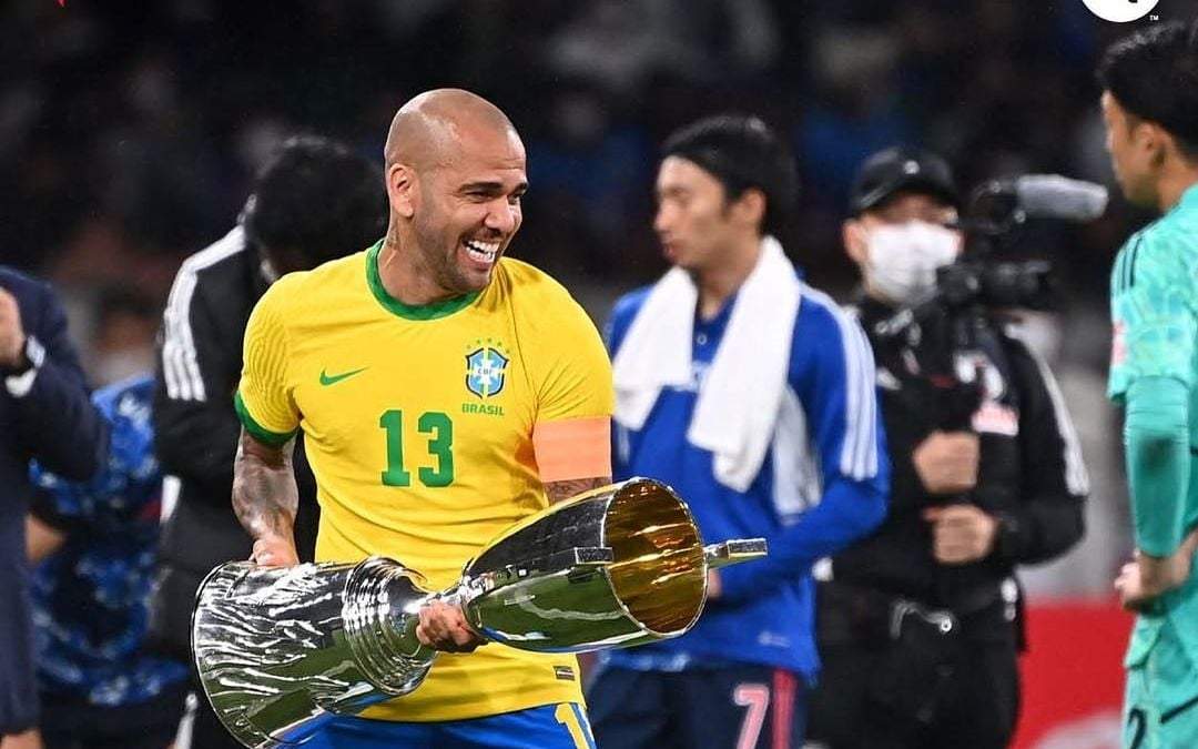 Dani Alves, estrella de La Canarinha