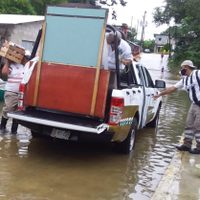 Lluvias torrenciales dejan afectaciones en al menos siete municipios de Chiapas