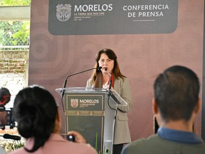 Gobernadora de Morelos respalda a jefe de la Gubernatura en denuncia contra presunta difamación