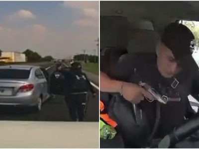 Asaltan y secuestran a transportistas en Circuito Exterior Mexiquense