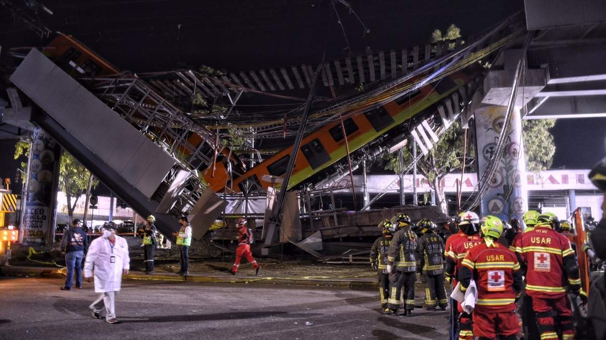 Tragedia en la Línea 12 del Metro. AMLO: “Los más afectados entienden que estas cosas desgraciadamente suceden”