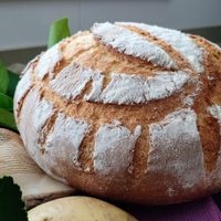 Pan casero de papa: la receta perfecta para un clásico de todos los días y que no se echa a perder
