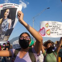 Marchan en Monterrey y San Nicolás por Debanhi y Yolanda