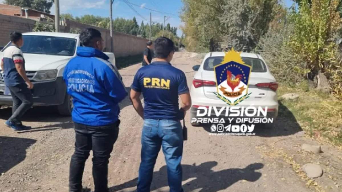 El auto fue robado en pleno centro de Neuquén. Fuente (Policía Neuquén)