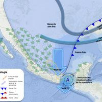 Amenaza nueva masa de aire frío a partir de la siguiente fecha; así lloverá entre lunes y jueves