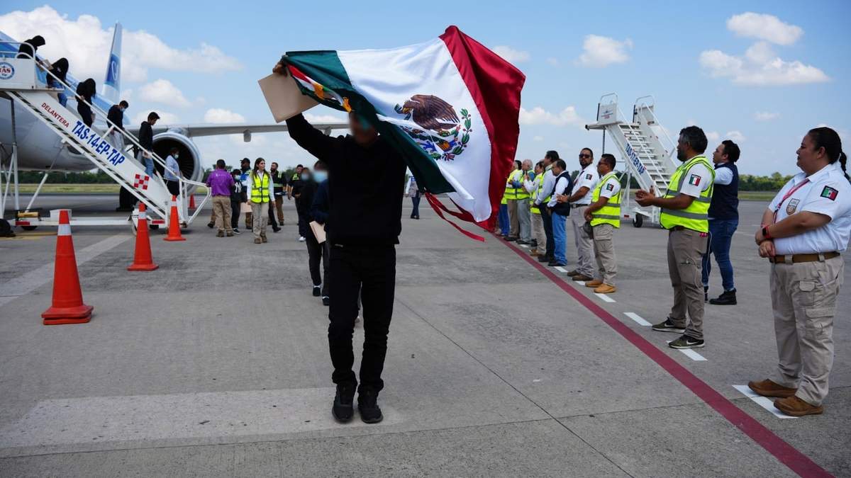 Mexicanos repatriados