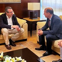 Omar Gutiérrez y Sandro Badilla visitaron funcionarios de Benidorm y Valencia en su gira por España
