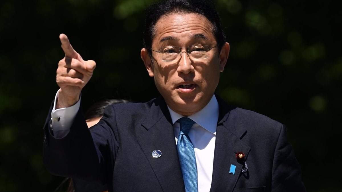 El primer ministro de Japón, Fumio Kishida
