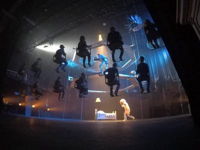 "Bozal...":  Teatro en voladora
