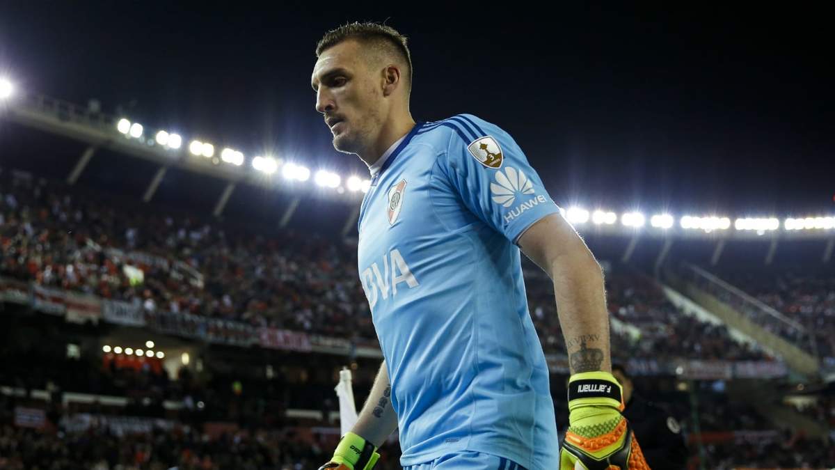 Franco Armani. Fuente: (Twitter).