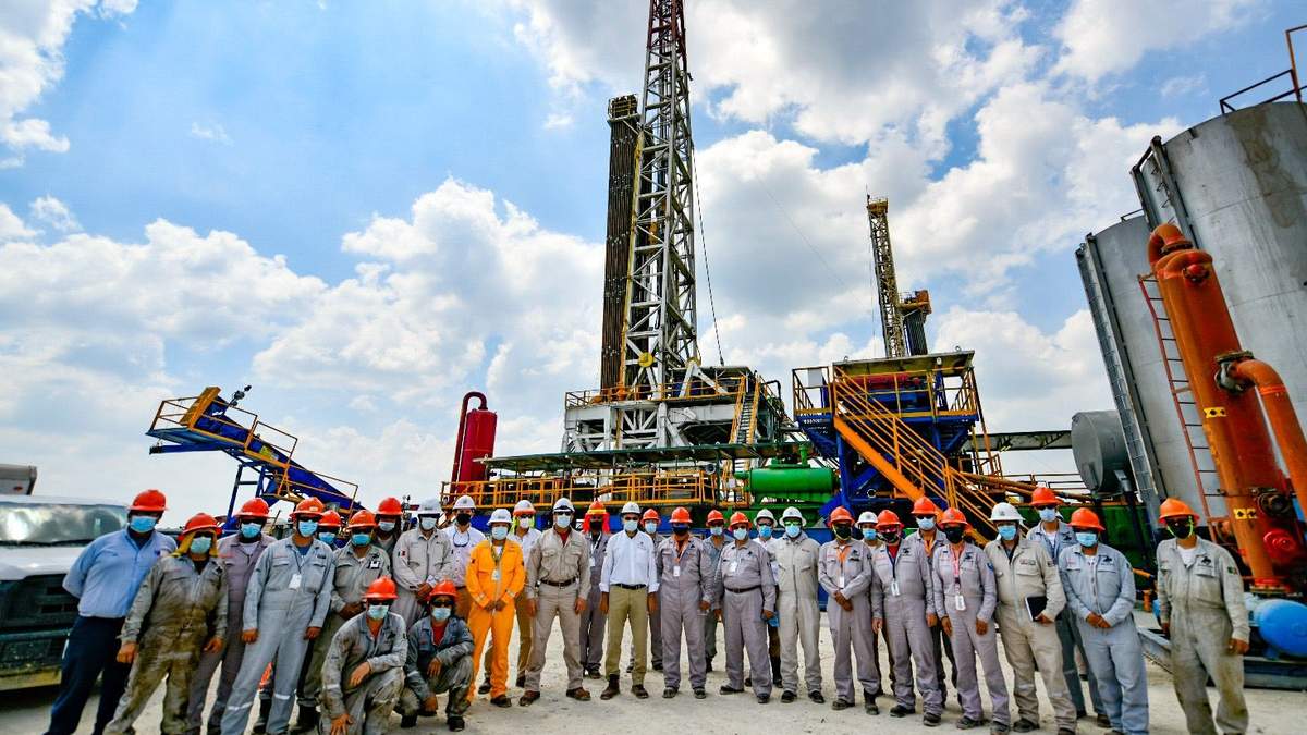 Trabajadores de Pemex