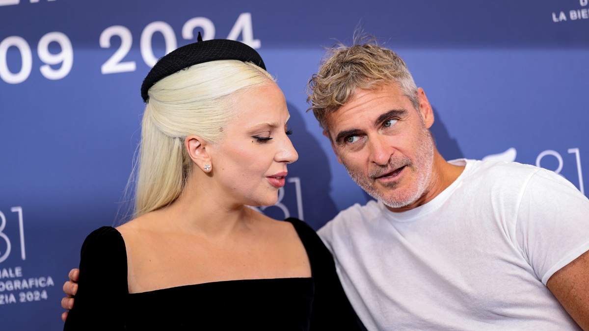 Lady Gaga y Joaquin Phoenix en Venecia