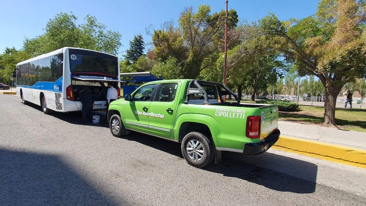 "COLE" se hizo cargo del Transporte público de pasajeros. Fuente: (Javier Manzano)