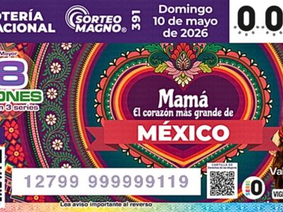 Resultados Lotería Nacional: Ganadores del Sorteo Magno 391 del Día de las Madres
